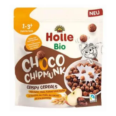 Cereali croccanti biologici Choco ChipMunk, + 1 anno, 125 g, Holle