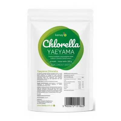 Chlorella Yaeyama pareti cellulari rotte (100 g) Kenay