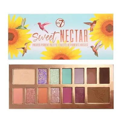 Palette di ombretti, W7, Dolce Nettare, 14 tonalità