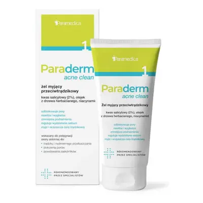 Paraderm gel lavante per acne 150g PARAMEDICA