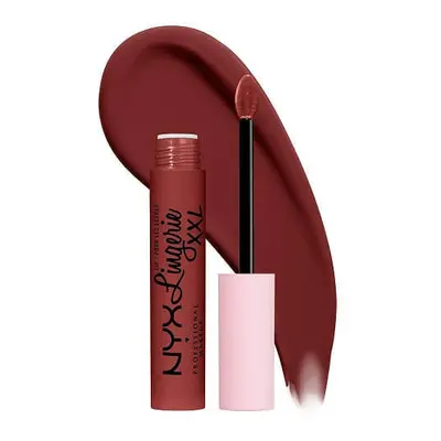 Rossetto liquido opaco, NYX Professional Makeup, Lip Lingerie XXL, 08 Straps Off, 4 ml