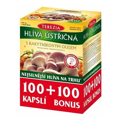 Terezia Fungo ostrica con olio di olivello spinoso 200 capsule