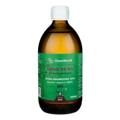 DMSO Dimetilsulfossido con magnesio (solfato) - soluzione al 60% (500 ml) ChemWorld