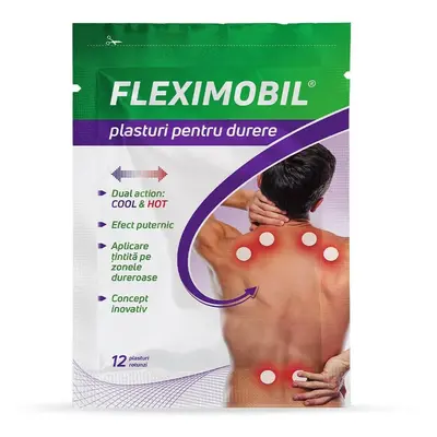 Cerotti antidolorifici Fleximobil, 12 pezzi, Fiterman Pharma