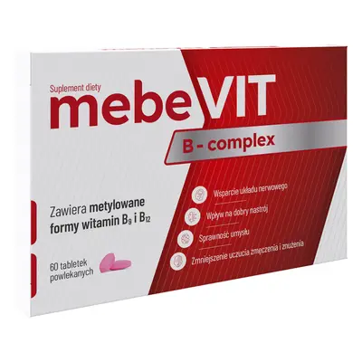 Integratore alimentare MebeVIT B-complexe, 60 compresse