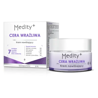 Ava Medity+ Pelle sensibile, crema idratante, 50 ml