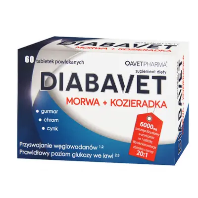 Diabavet Gelso + Fieno greco, 60 compresse