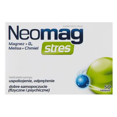 Integratore Alimentare Neomag Stress, 50 compresse