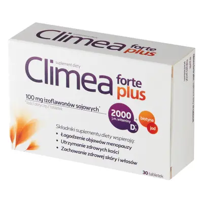 Climea Forte Plus Integratore Alimentare in Compresse, 30 pz. Il tuo modo naturale per migliorar