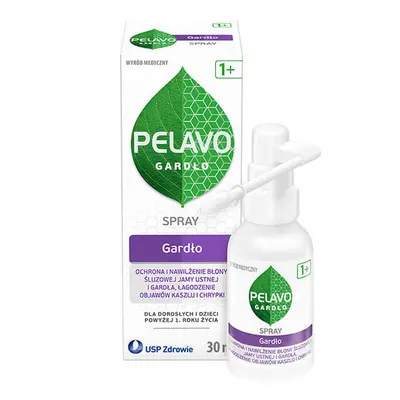 Pelavo Gola, spray per bambini di età superiore a 1 anno e adulti, 30 ml