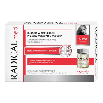 Cura Intensiva Anticaduta Capelli Donna - 15 fiale x 5ml