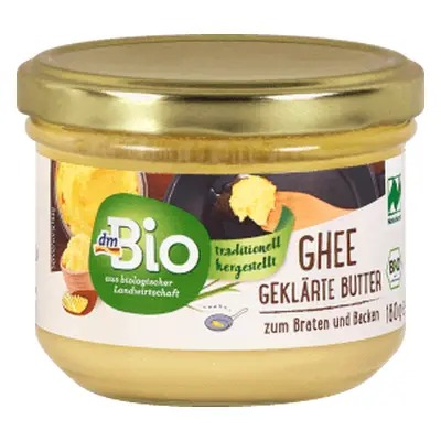 Burro chiarificato DmBio Ghee, 180 g