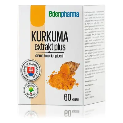 EDENPharma KURKUMA estratto plus 1×60 cps, integratore alimentare