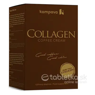 Kompava Crema di caffè al collagene 1×300 g, polvere