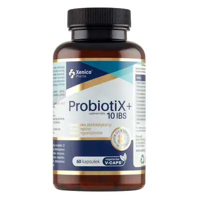 Integratore alimentare probiotico per problemi gastrici: ProbiotiX+ 10 IBS, 60 capsule. Risolvi 