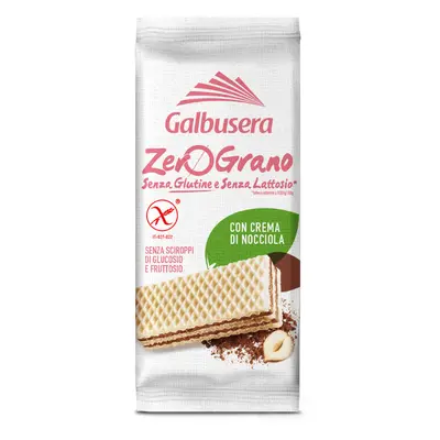 Wafer con crema di nocciole senza glutine, 45 g, Galbusera