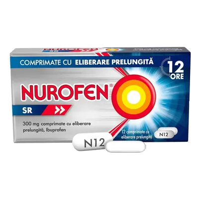 Nurofen SR, 300 mg, 12 compresse a rilascio prolungato, Reckitt Benckiser