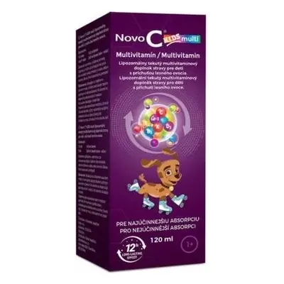 Novo C Multivitaminico Bambini in forma liposomiale 1×120 ml, vitamina C liposomiale