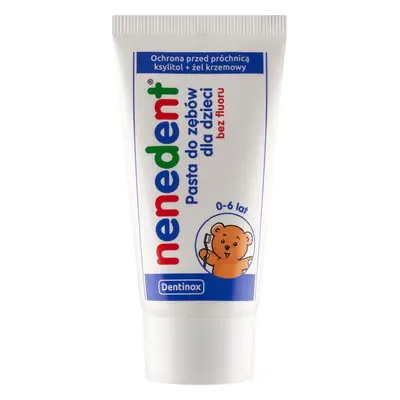 Nenedent, dentifricio per bambini senza fluoro, 50 ml