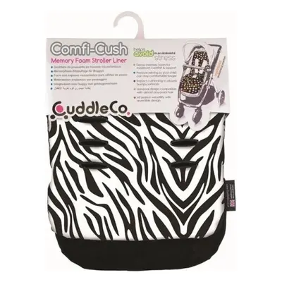 CuddleCo Comfi-Cush, Inserto per passeggino, 80x33cm, Zebra