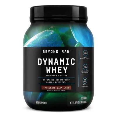 Beyond Raw Dynamic Whey Chocolate Lava Cake, Proteine Whey al gusto di Chocolate Lava Cake, 900 