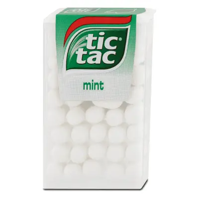 Confetti Tic-Tac Menta, 18 g