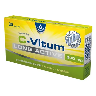 Integratore Alimentare C-Vitum Long Active, 30 capsule