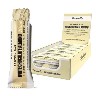 Barretta proteica Barebells Bars al gusto di cioccolato bianco e mandorle, 55 G