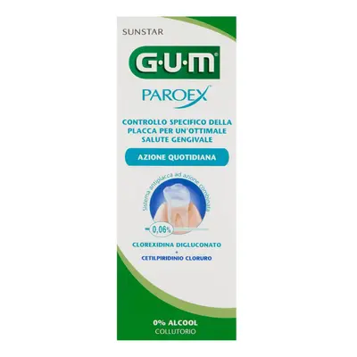 Sunstar Gum Paroex 0,06%, collutorio, cura quotidiana, 500 ml