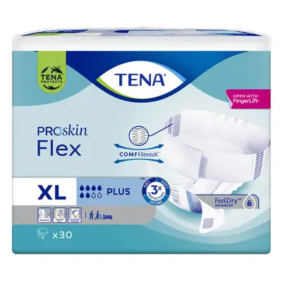 Tena Flex ProSkin, pannolini, taglia XL, 105-153 cm, Plus, 30 pz