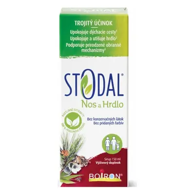 STODAL sciroppo per naso e gola 1×150ml, integratore alimentare