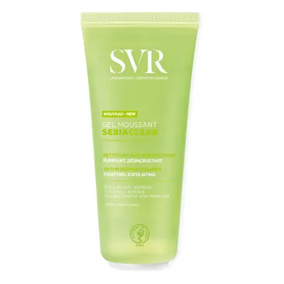 SVR Sebiaclear Mousse Detergente Esfoliante Antimperfezioni, 200 ml