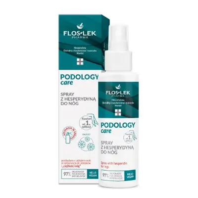 Flos-Lek Pharma Podology Care Crema idratante per i piedi con esperidina, 80 g