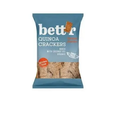 Crackers con Quinoa e Paprika senza glutine, 100 g, Bettr