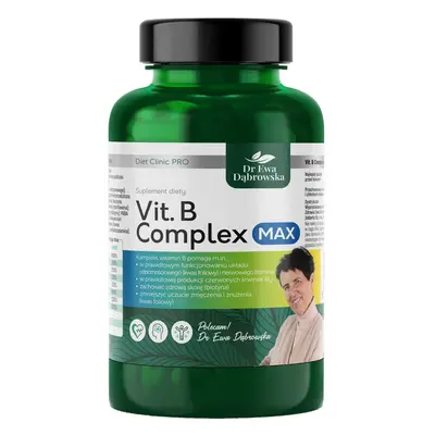 Dr. Ewa Dąbrowska Vit. B Complex Max, 120 capsule