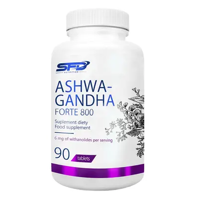 Ashwagandha Forte 800, ginseng indiano, 90 compresse, SFD