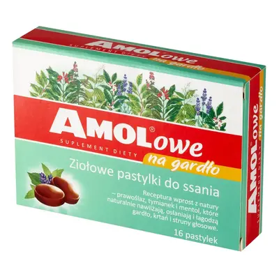 AMOLowe per il Mal di Gola - 16 Pastiglie