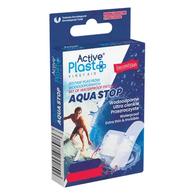 ActivePlast First Aid Aqua Stop, cerotti impermeabili, Mix, 10 pezzi