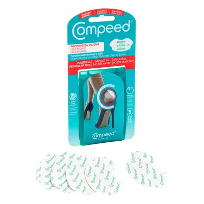 Compeed, cerotti per vesciche del tallone, medi, 5 pezzi