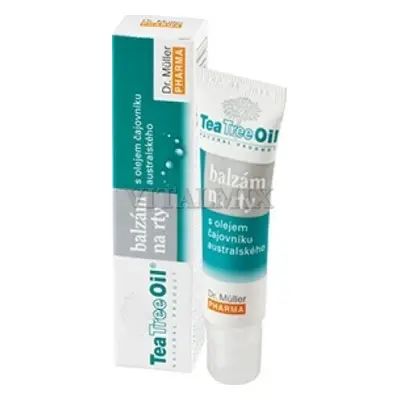 Dr Müller Tea Tree Oil Balsamo per le labbra 1×10 ml, Dr Müller Tea Tree Lip Balm