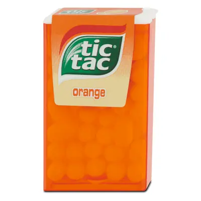 Confetti Tic-Tac al gusto arancia, 18 g