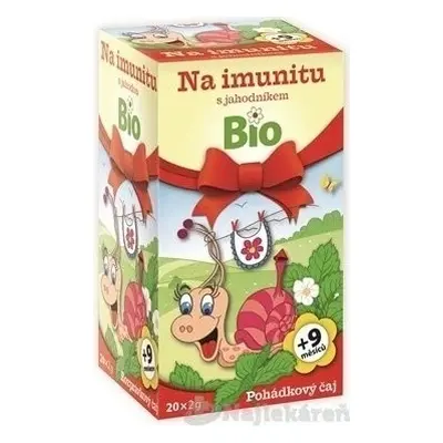 APOTHEKE TALK Per l'immunità con fragole Bio 20×1,5 g, tisana, dalla fine del 9° mese