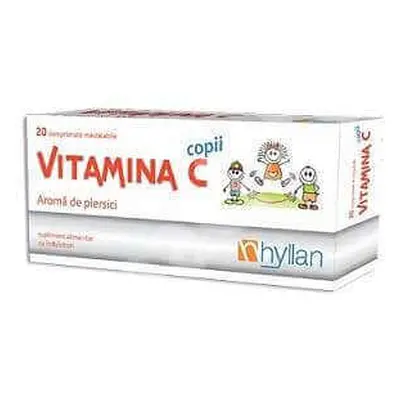 Vitamina C per bambini, 20 compresse, Hyllan