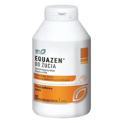 Equazen, gusto fragola, 400 capsule da masticare, Qpharma