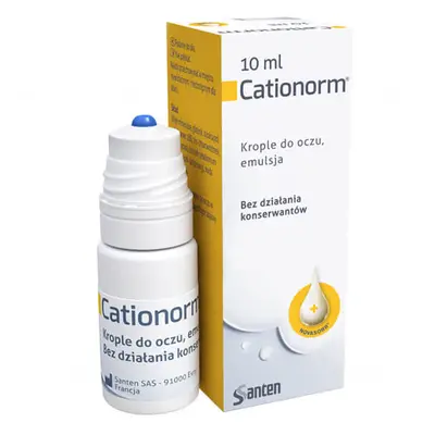 Cationorm, collirio, emulsione, 10 ml