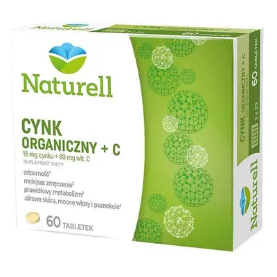 Naturell Zinco organico + C, 60 compresse