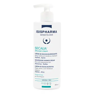 IsisPharma Secalia Shower, crema lavante per il corpo, pelle molto secca, atopica e sensibile, 4