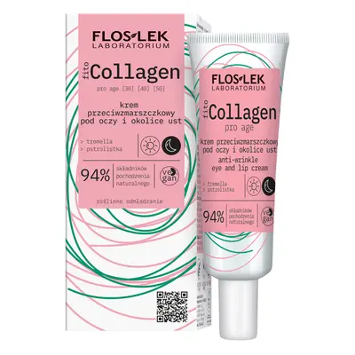 Krem Occhi Antirughe Flos-Lek Fito Collagen, 30 ml