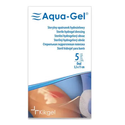 Aqua-Gel, medicazione sterile in idrogel, 5,5 cm x 11 cm, 1 pezzo