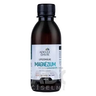 Magnesio liposomiale Adelle Davis con vitamina B6 1×200 ml, magnesio